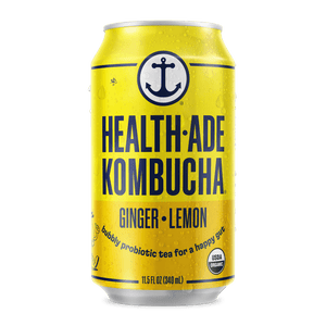 Ginger-Lemon Kombucha in Cans Kombucha in cans Health-Ade 
