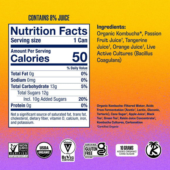 Fab Four Variety Pack in Cans Kombucha in cans Health-Ade 