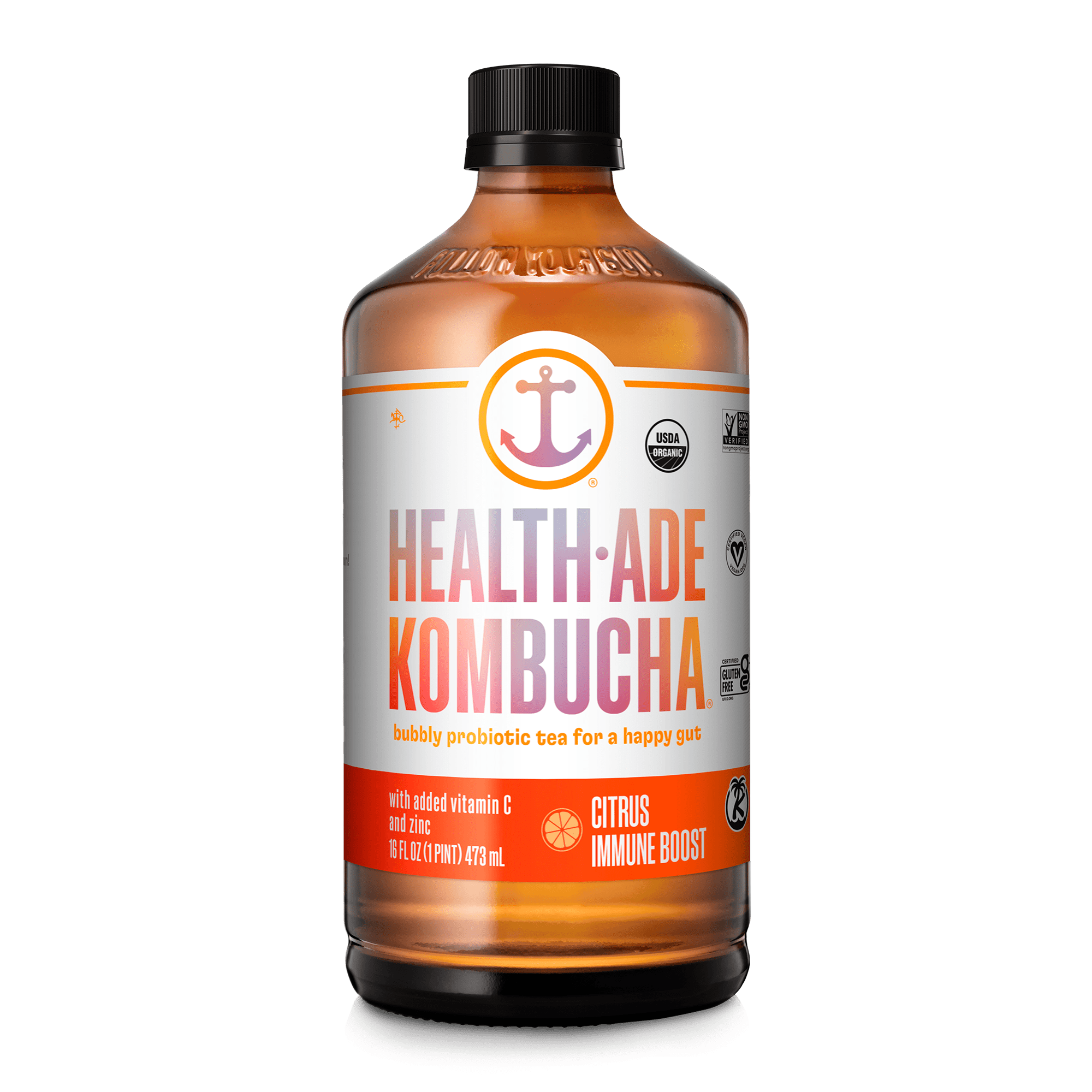 Citrus Immune Boost Kombucha – Health-Ade