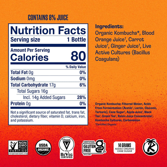 Ginger Lovers Variety Pack Kombucha Health-Ade 