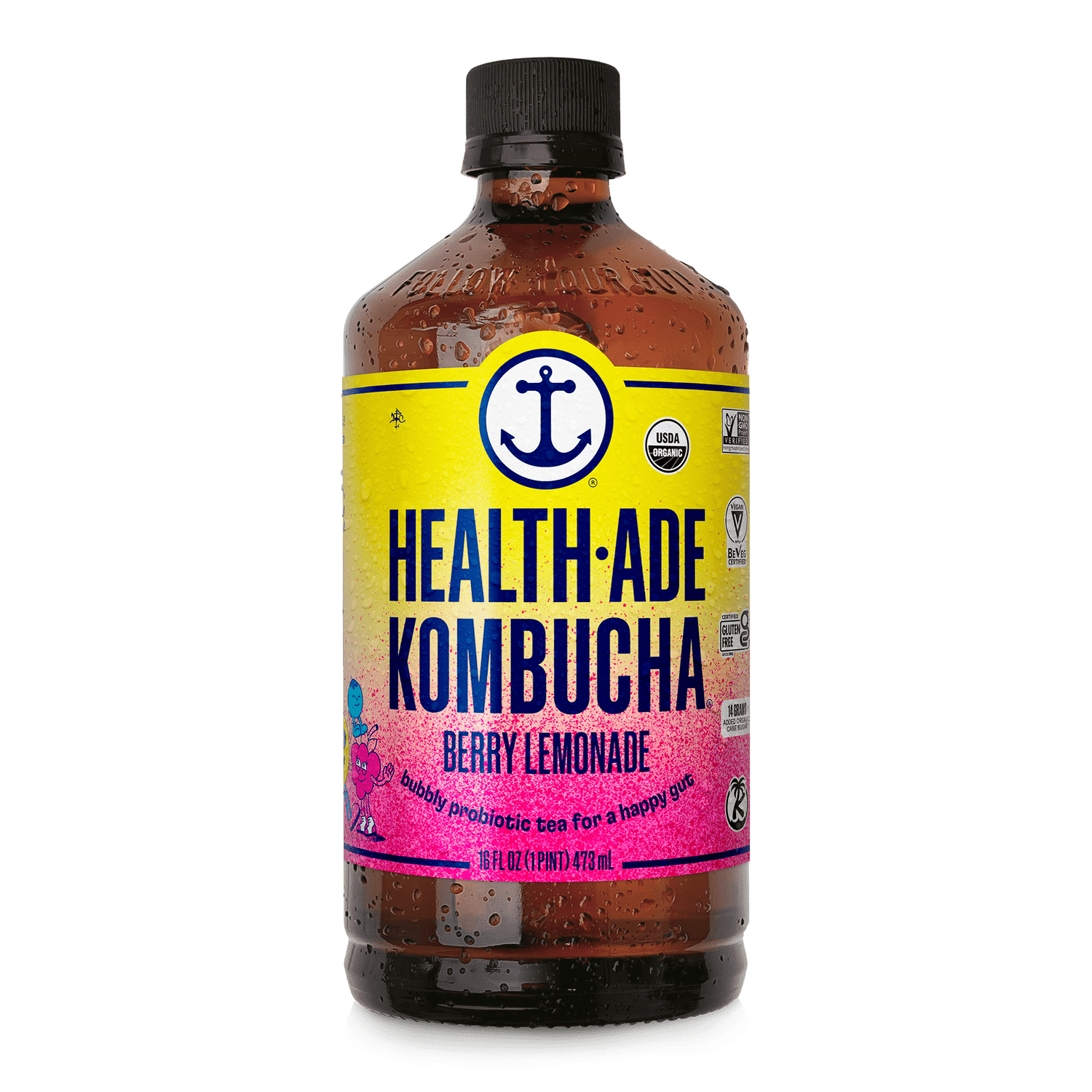 Berry Lemonade Kombucha Health-Ade 