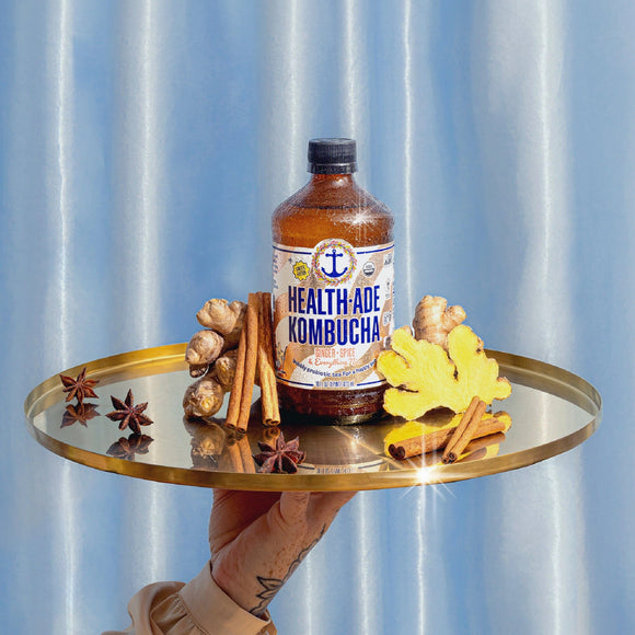Ginger Spice and Everything Nice Kombucha Health-Ade 