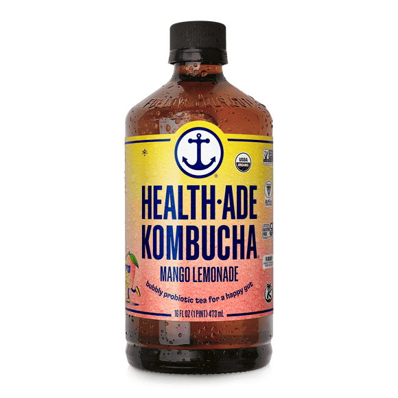 Mango Lemonade Kombucha Health-Ade 