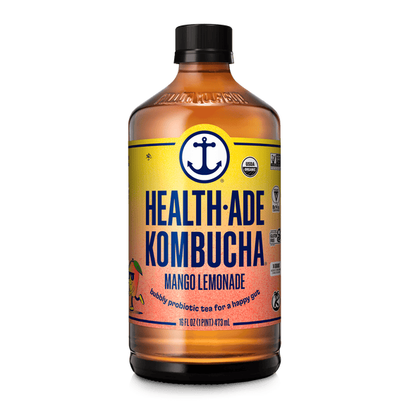 Mango Lemonade Kombucha Health-Ade 