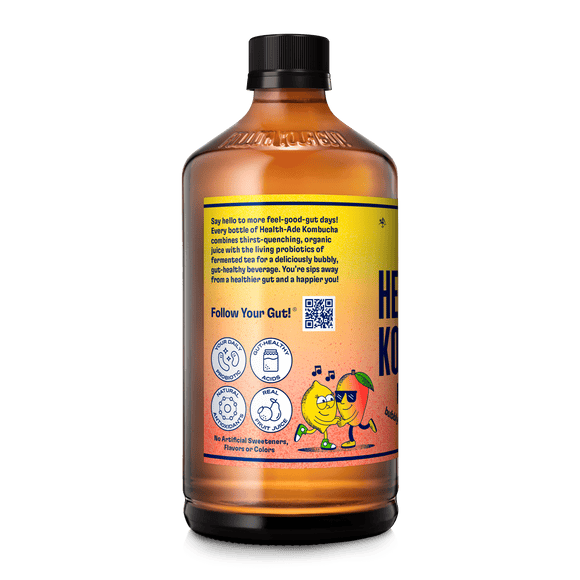 Mango Lemonade Kombucha Health-Ade 