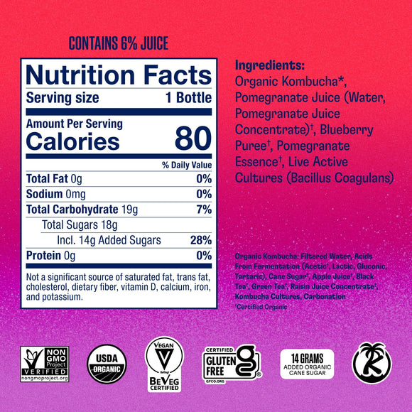 Merry and Bright Variety Pack Kombucha Health-Ade 