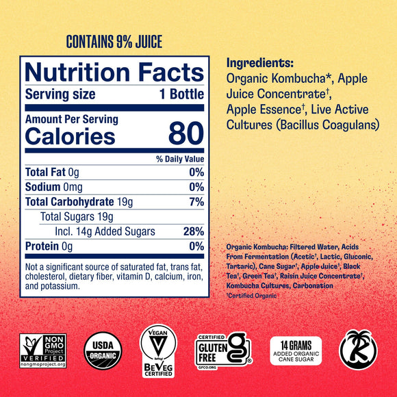 Merry and Bright Variety Pack Kombucha Health-Ade 