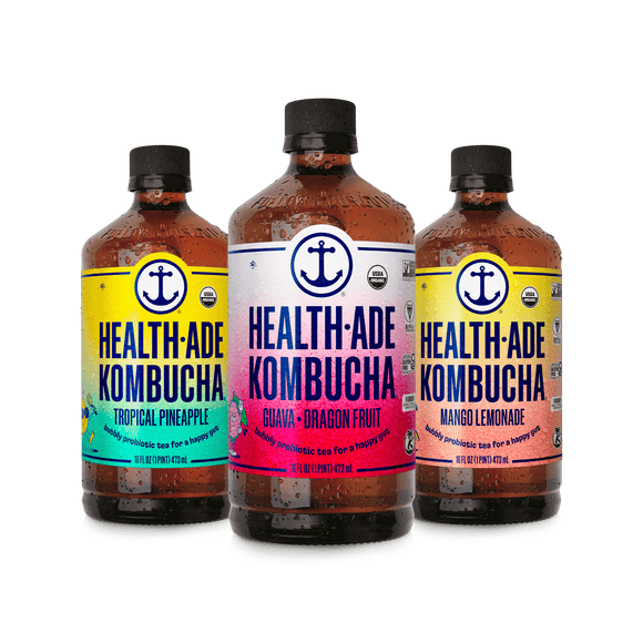 Tropical Variety Pack Kombucha Health-Ade 