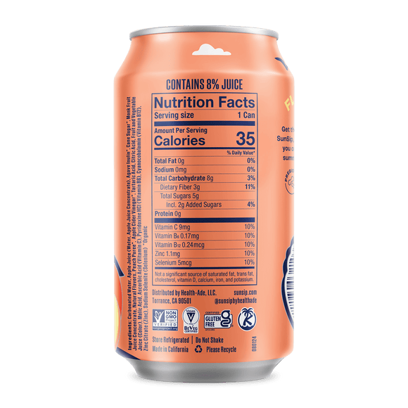 Peach - SunSip SunSip by Health-Ade Health-Ade 