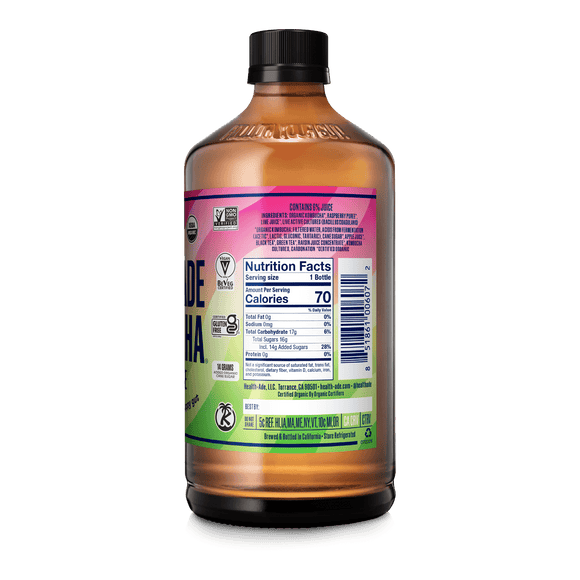Raspberry Lime Kombucha Health-Ade 
