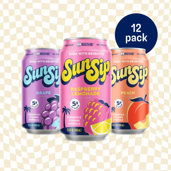 Fruity Soda Variety Pack SunSip by Health-Ade Health-Ade 