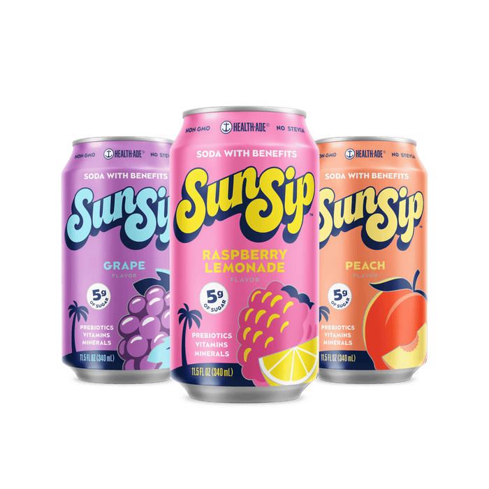 Fruity Soda Variety Pack SunSip by Health-Ade Health-Ade 