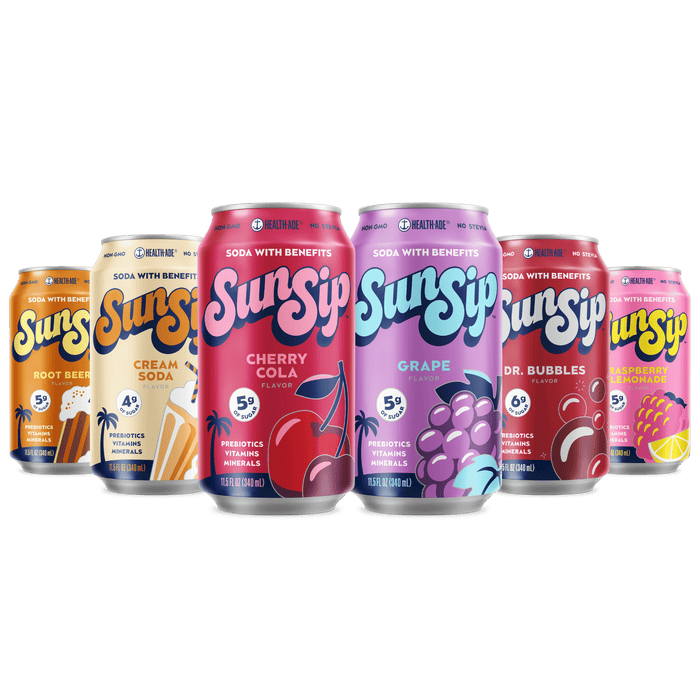 Soda Sampler Variety Pack - SunSip SunSip by Health-Ade Health-Ade 