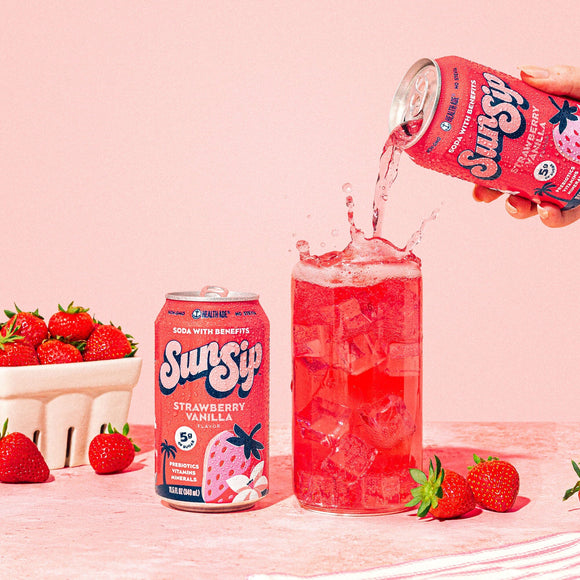 Strawberry Vanilla - SunSip SunSip by Health-Ade Health-Ade 