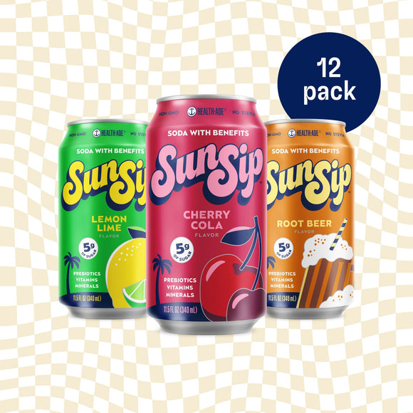 SunSip Classic Soda Variety Pack Health-Ade 