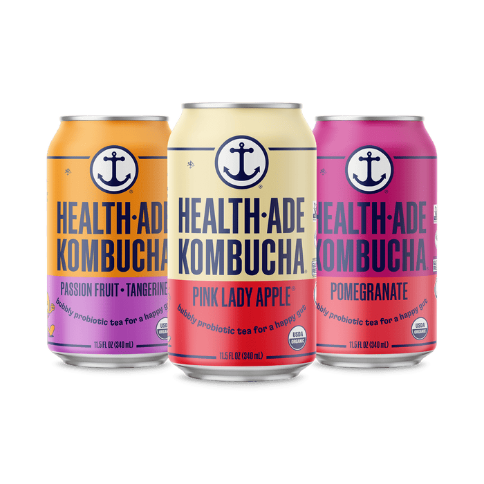 Fruity Favorites Variety Pack in Cans Kombucha in cans Health-Ade 