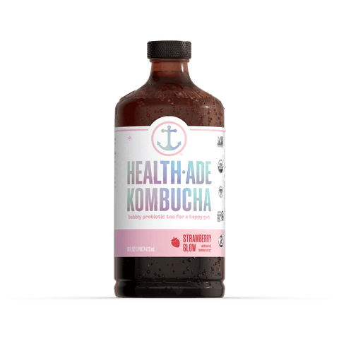 Strawberry Glow Kombucha Health-Ade 